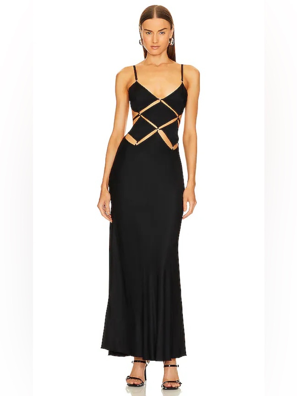 Bec + Bridge Diamond Days Maxi Dress in Black
